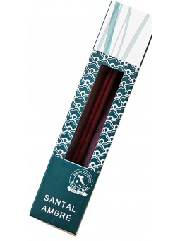 Encens bâtonnets Santal Ambre extra-longs